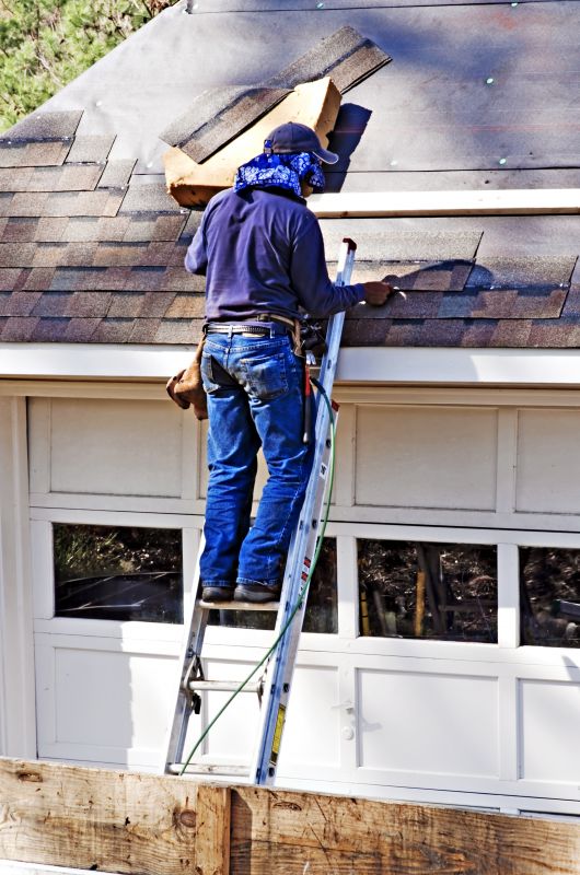 Replacing missing shingles